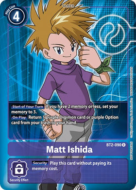 Matt Ishida (Box Topper) [BT2-090] [Release Special Booster 1.0] Foil