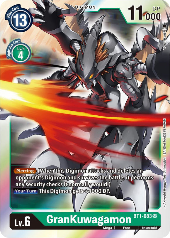 GranKuwagamon [BT1-083] [Release Special Booster 1.5] Foil