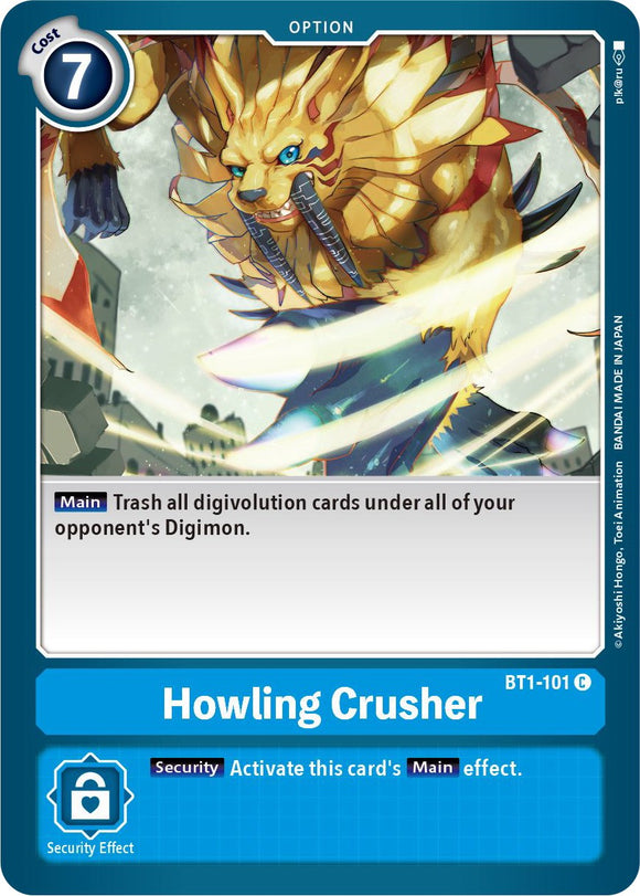 Howling Crusher [BT1-101] [Release Special Booster 1.0]