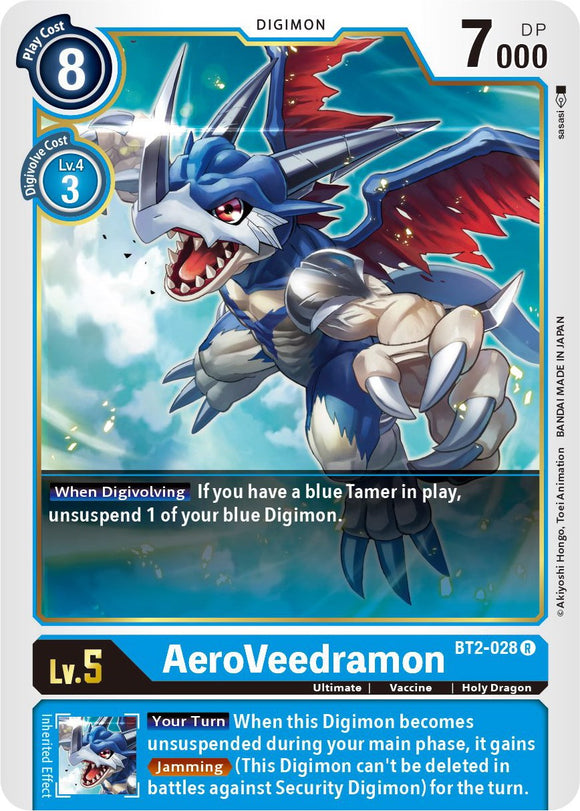 AeroVeedramon [BT2-028 R] [Release Special Booster 1.5]