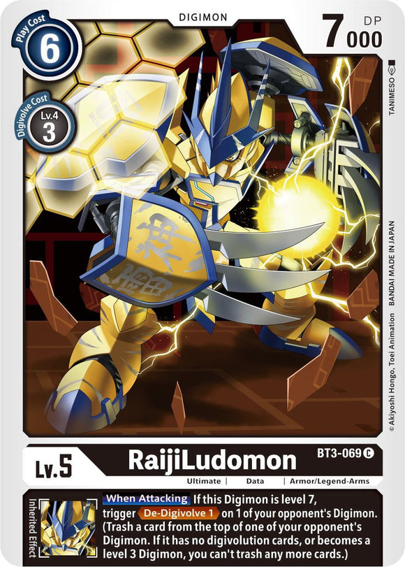 RaijiLudomon [BT3-069] [Release Special Booster 1.5]