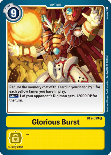 Glorious Burst [BT2-099] [Release Special Booster 1.5]