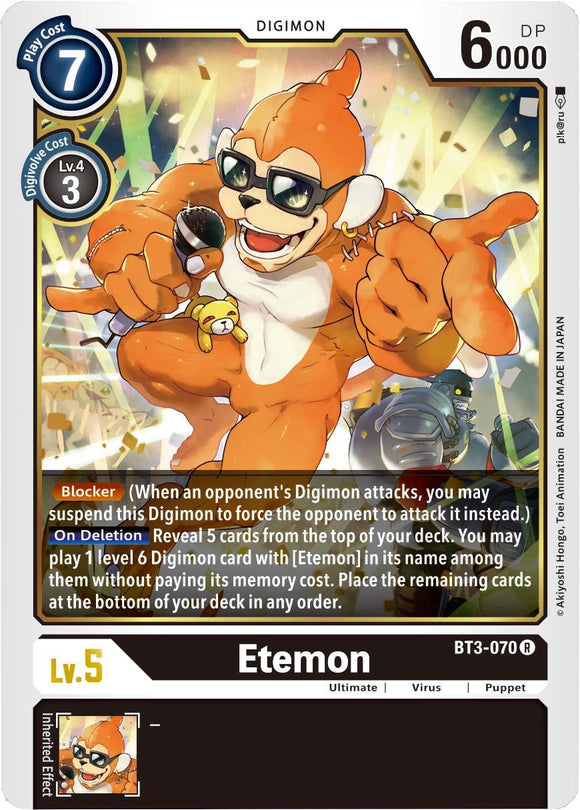 Etemon [BT3-070] [Release Special Booster 1.5]