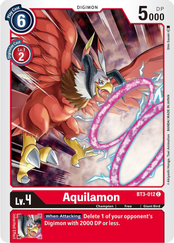 Aquilamon [BT3-012 C] [Release Special Booster 1.5]
