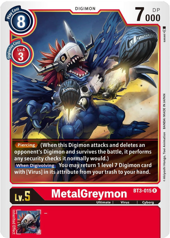 MetalGreymon [BT3-015] [Release Special Booster 1.5]