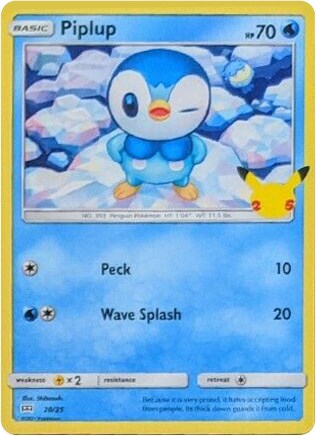 Piplup [020/025] [McDonald's Promos 2021] Holofoil