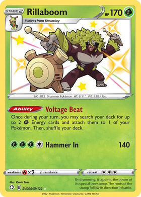 Rillaboom [SV006/SV122] [Shining Fates: Shiny Vault] Holofoil