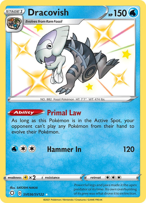 Dracovish [SV036/SV122] [Shining Fates: Shiny Vault] Holofoil