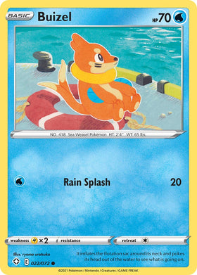 Buizel [022/072] [Shining Fates]
