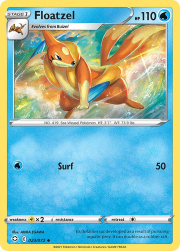 Floatzel [023/072] [Shining Fates]