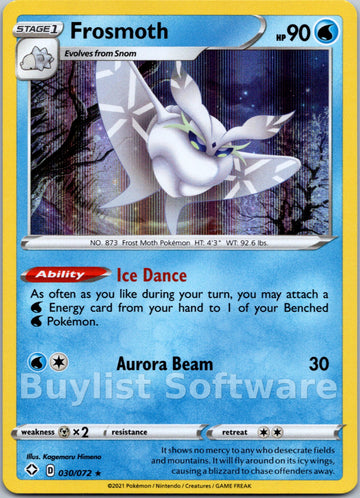 Frosmoth [030/072] [Shining Fates] Holofoil