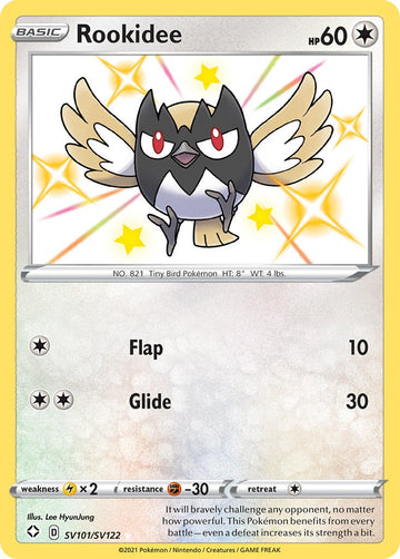 Rookidee [SV101/SV122] [Shining Fates: Shiny Vault] Holofoil