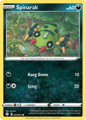 Spinarak [043/072] [Shining Fates]