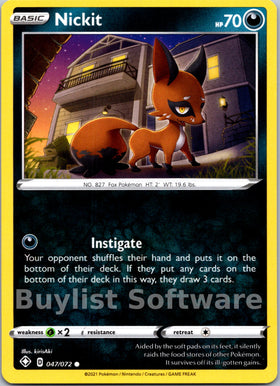 Nickit [047/072] [Shining Fates]