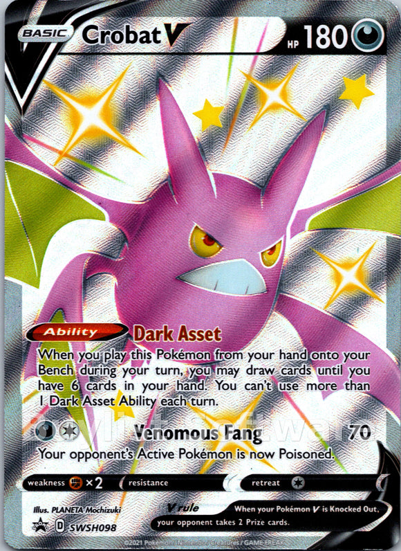Crobat V [SWSH098] [Sword & Shield Promo Cards] Holofoil