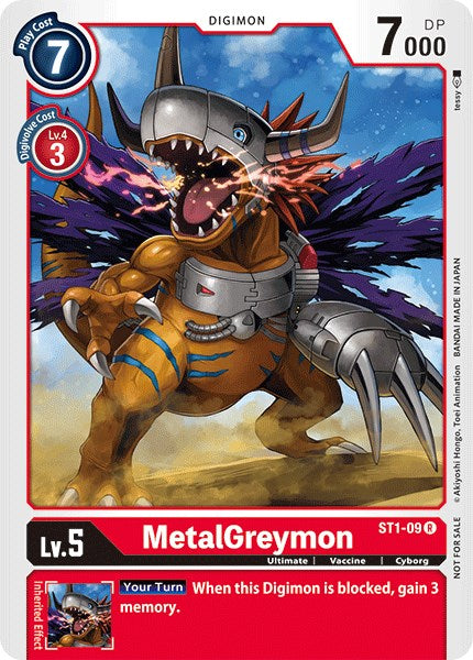 MetalGreymon (Tamer Battle Pack 1) [ST1-09] [Starter Deck 01: Gaia Red]