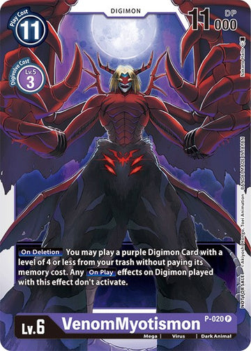 VenomMyotismon [P-020] [Digimon Promotion Cards]