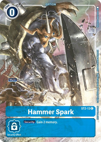 Hammer Spark (Tamer's Evolution Box) [ST2-13] [Starter Deck 02: Cocytus Blue] Foil