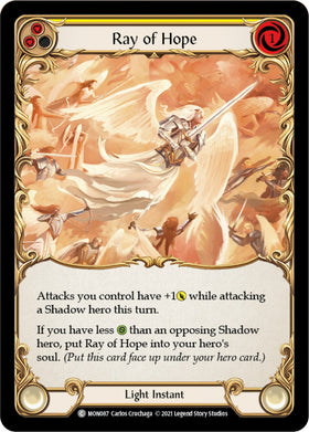 Ray of Hope [MON087] [Monarch] Unlimited Edition Normal