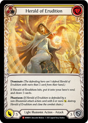 Herald of Erudition [MON004] [Monarch] Unlimited Edition Normal