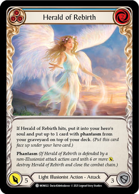 Herald of Rebirth (Blue) [MON022] [Monarch] 1st Edition Normal