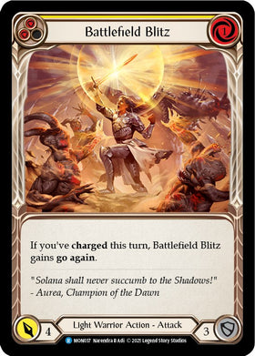 Battlefield Blitz (Yellow) [MON037] [Monarch] Unlimited Edition Normal