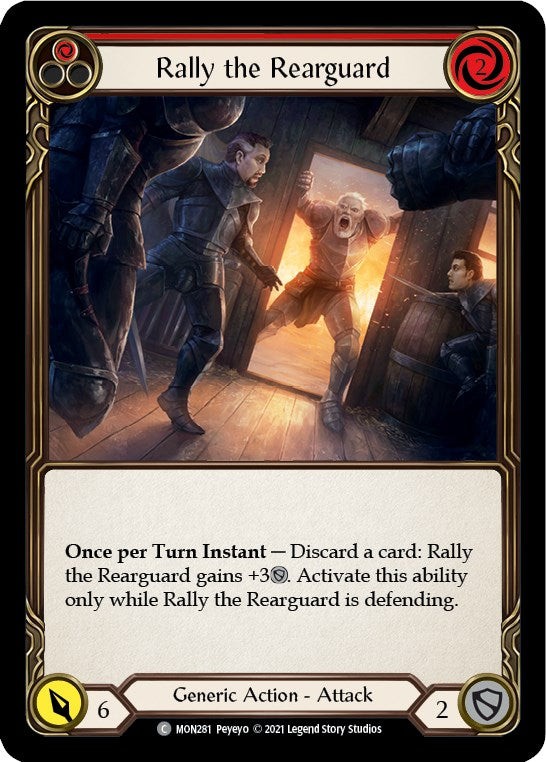 Rally the Rearguard (Red) [MON281] [Monarch] Unlimited Edition Normal
