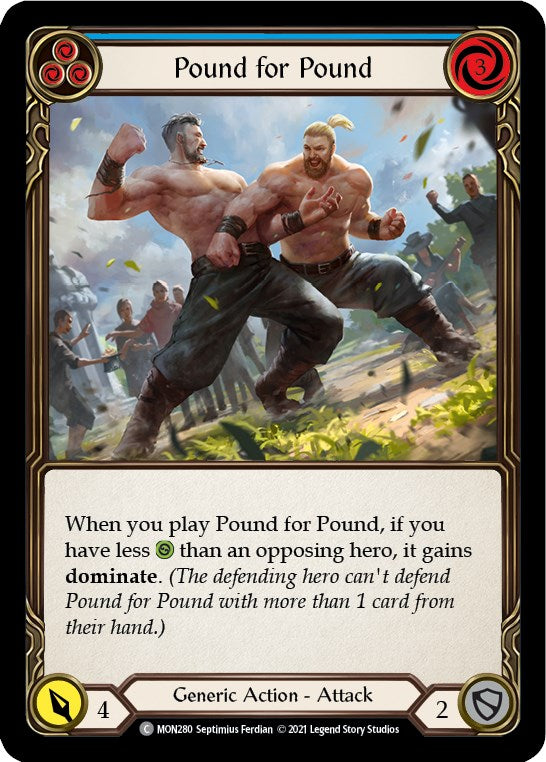 Pound for Pound (Blue) [MON280] [Monarch] Unlimited Edition Normal