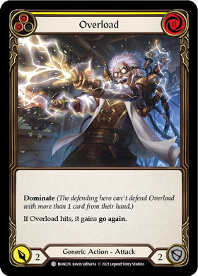 Overload (Yellow) [MON276] [Monarch] 1st Edition Normal
