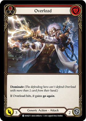Overload (Red) [MON275] [Monarch] 1st Edition Normal
