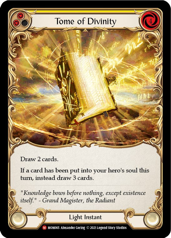 Tome of Divinity [MON065] [Monarch] 1st Edition Normal