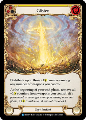 Glisten (Yellow) [MON070] [Monarch] Unlimited Edition Normal