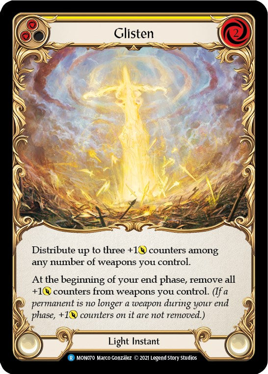 Glisten (Yellow) [MON070] [Monarch] Unlimited Edition Normal