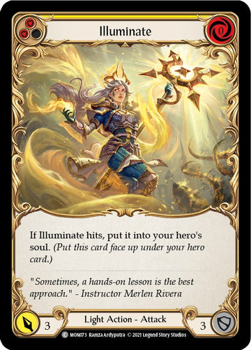 Illuminate (Yellow) [MON073] [Monarch] Unlimited Edition Normal