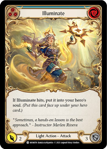 Illuminate (Blue) [MON074] [Monarch] Unlimited Edition Normal