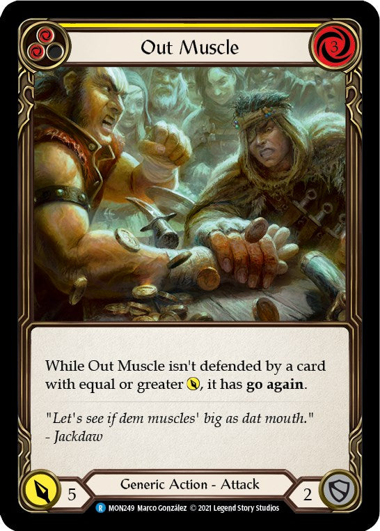 Out Muscle (Yellow) [MON249] [Monarch] Unlimited Edition Normal
