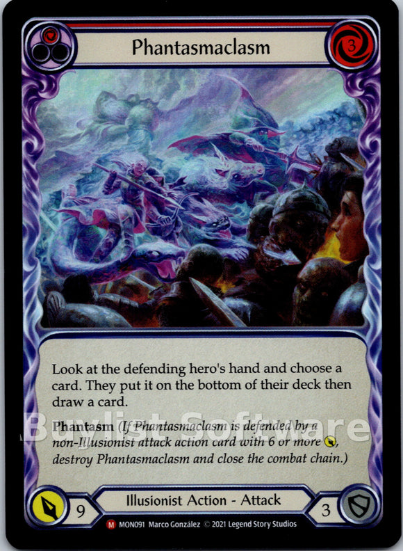 Phantasmaclasm [MON091] [Monarch] 1st Edition Rainbow Foil