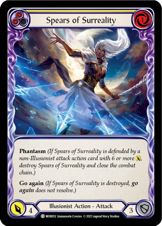 Spears of Surreality (Yellow) [MON102] [Monarch] Unlimited Edition Normal