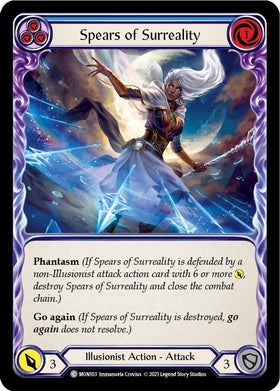 Spears of Surreality (Blue) [MON103] [Monarch] 1st Edition Normal