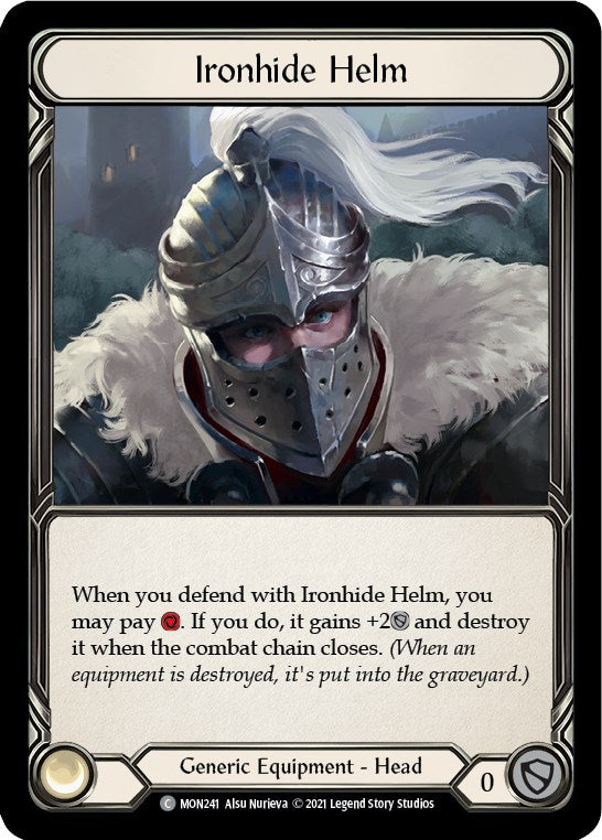 Ironhide Helm [MON241] [Monarch] Unlimited Edition Normal