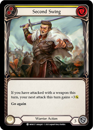 Second Swing (Yellow) [MON117] [Monarch] Unlimited Edition Rainbow Foil