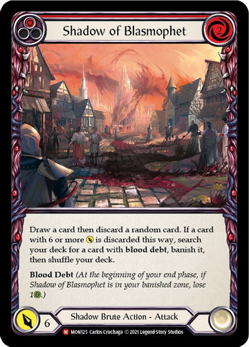 Shadow of Blasmophet [MON125] [Monarch] 1st Edition Rainbow Foil