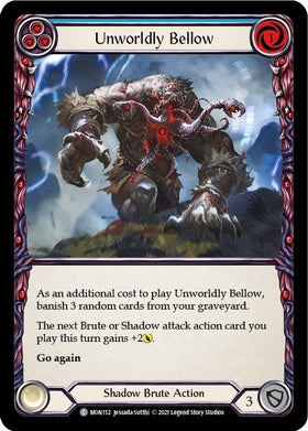 Unworldly Bellow (Blue) [MON152] [Monarch] Unlimited Edition Normal
