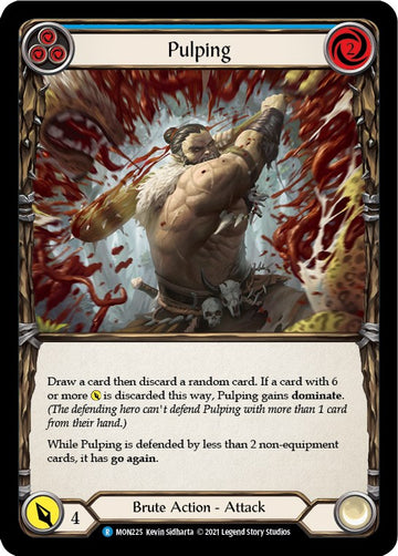 Pulping (Blue) [MON225] [Monarch] Unlimited Edition Rainbow Foil