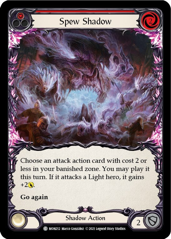 Spew Shadow (Red) [MON212] [Monarch] Unlimited Edition Normal