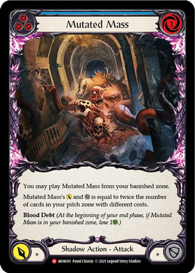 Mutated Mass [MON191] [Monarch] 1st Edition Normal