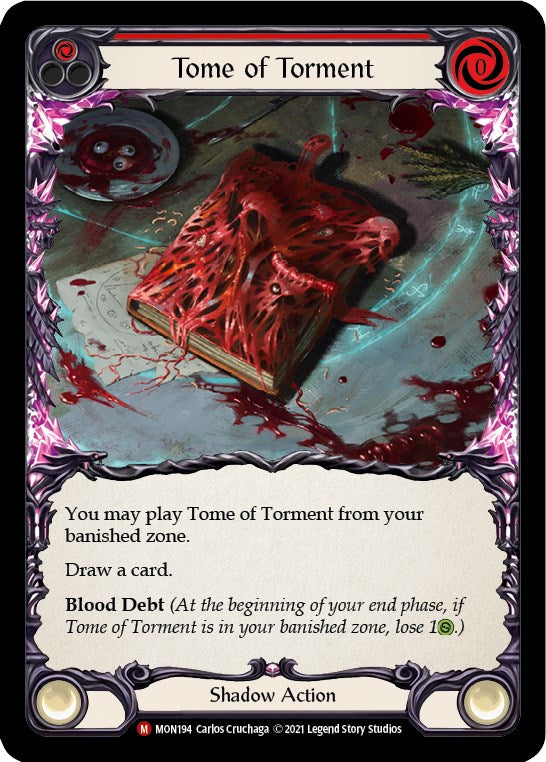 Tome of Torment [MON194] [Monarch] Unlimited Edition Rainbow Foil