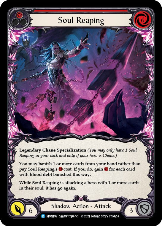Soul Reaping [MON199] [Monarch] 1st Edition Normal