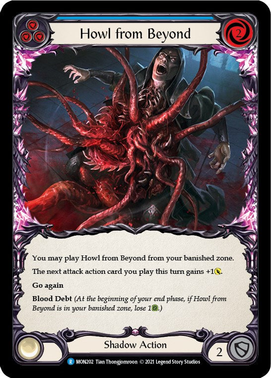 Howl from Beyond (Blue) [MON202] [Monarch] Unlimited Edition Normal