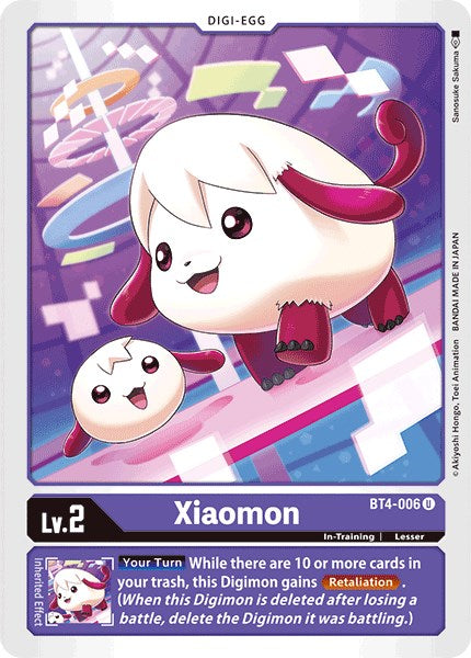 Xiaomon [BT4-006 U] [Great Legend]